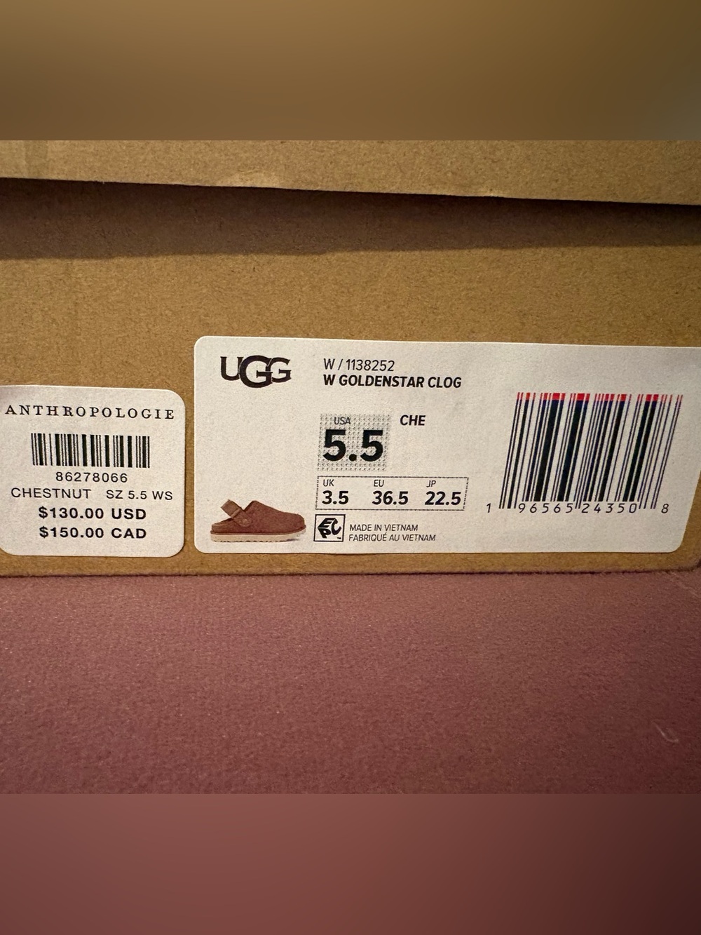 UGG GOLDENSTAR CLOGS - Picture 4 of 4